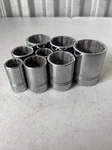 Set Of 8 Williams Usa St-1240 Series, 12 Point, 1/2" Drive (tb1.1). Fixed Price $44.00.