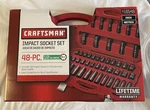 Craftsman 48-pc Impact Socket Set 1/2 Drive 6pt Inch Metric Standard Deep. Fixed Price $289.95.