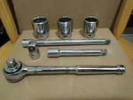 Craftsman 1/2" Drive Ratchet & Extensions With 3/4" Sockets Adapter-set.. Fixed Price $150.00.