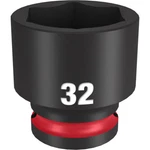 Milwaukee 49-66-6264 Shockwave Impact Duty 1/2 Drive 32mm Standard 6 Point Socke. Fixed Price $23.99.