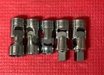 New Snap-on Tools 5pc 3/8" Drive Sae Universal Swivel Socket Set Made In Usa. Fixed Price $119.99.