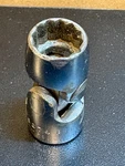 Proto 5274 7/16" Standard Universal Socket, 3/8" Drive, 12 Point Made In Usa. Fixed Price $6.99.