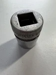 Vintage Industro -super- 1/2 Drive 9/16 8 Point Socket Part 1218s. Fixed Price $8.00.