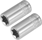 Uxcell 2pcs 1/4-inch Drive E10 External Torx Shallow Socket, Cr-v Steel. Fixed Price $10.34.