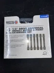New Matco Tools 6pc 1/2 Dr Universal Impact Metric 6 Point Extension Set Scupxm6. Fixed Price $290.69.