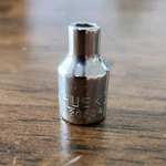 Husky 1/4" Drive 6 Point 4mm Socket 20504 Made In Usa. Fixed Price $2.50.