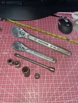 Vintage Armstrong Usa 7 Piece 1/2 & 3/8 Drive Reversible Ratchet Set Fa51 Sa51. Fixed Price $52.00.