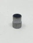 Snap On Fs140 7/16" 3/8" Drive Chrome Shallow 6-point Socket (condition). Fixed Price $10.00.