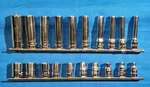 1989 Snap-on 120sttm 20pc 1/4" Drive 6pt Sae Shallow & Deep Socket Set 9/16-3/16. Fixed Price $294.95.
