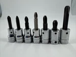 Snap-on 3/8 Dr, Lot Of 7. Fpd22, Fpd41, Fp22a, Fdp32, Fp32a, Fp42b. Fixed Price $69.95.