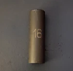 Matco "adv" Cdp16m6v 1/2" Drive 16mm Deep Impact Socket 6 Point Tl-c. Fixed Price $17.99.
