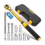 10pcs Full Magnetic Spark Plug Socket Set With 3/8" Drive Torque Wrench (5-50.... Fixed Price $74.00.