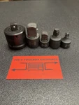 Matco Tools 5pc Adapter Socket Set 3/8dr, 1/2dr & 3/4dr. Fixed Price $65.00.