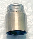 New Britain Tools Nt1234, 1/2" Drive, 1-1/16" Socket, Shallow, 12 Point.. Fixed Price $17.89.