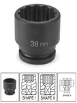 Grey Pneumatic 3136m 3/4" Drive X 36mm Standard - 12 Point Socket. Fixed Price $36.92.