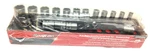 New Snap-on 3/8" Drive 6pt Metric Shallow Deep Chrome Foam Socket Set 224sffsmfr. Fixed Price $499.99.