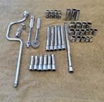 39 Thorsen Swivel Socket Extension Speed Wrench Ratchet Set Sae 3/8" Drive Usa. Fixed Price $102.60.