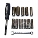 Blue Point By Snap-on Impact Screwdriver Set 12pc Sockets Usa Mechanic Tool. Fixed Price $100.00.