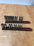 Gearwrench 6 Point 19pc Socket Set 1/4" Drive Sae Deep & Semi 3/16 To 9/16. Fixed Price $39.99.