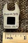 Snap-on Tools New 3/8" Drive 3/8 Sae Open-end Crowfoot Socket Wrench Fco12a. Fixed Price $21.99.