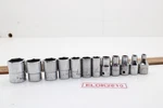 Snap On 112tmy Tm04-tm 18 1/8"- 9/16" 12 Piece 1/4" Drive 6 Point Socket Set Usa. Fixed Price $199.99.