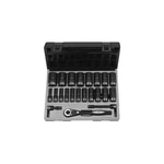 Grey Pneumatic 82622d 22 Piece 1/2" Drive Fractional Deep 6 Point Duo-socket Set. Fixed Price $280.55.