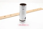 Duro Chrome 1428 7/8" 1/2" Drive 12 Point Sae Deep Well Socket Usa. Fixed Price $17.99.