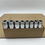 Snap-on Socket Set 1/2" Drive To 1" 8 Pcs Sw161 - Sw321 Vintage Made Usa. Fixed Price $69.95.