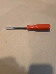 Mac Tools 1/4" Magnetic Bit Driver Red Handle Usa Missing End Cap Pm84a. Fixed Price $17.00.