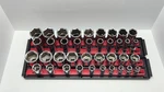 Tekton 1/2" Drive 6-point Socket Sets #shd92122 & #shd92123. Fixed Price $190.00.