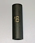 Matco Tools "adv" Bdp16m6v, 3/8" Dr. 16mm. Impact Socket, 2.4" Deep, 6 Pt. *dnr*. Fixed Price $23.59.