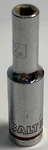 Kobalt 3/16" X 1/4" Dr Deep Socket 6 Point # 230500 Free Shipping. Fixed Price $11.99.