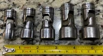 Snap On 3/8 Drive 3/4 6pt Swivel Socket Lot Fs14a, Fs18a, Fs20a, Fs22, & Fs24. Fixed Price $59.95.