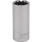 Klutch 3/8in.-drive Deep Socket, 12-pt., Metric, 17mm, Chrome Vanadium Steel. Fixed Price $14.49.