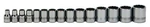 15pc 3/8"-1-1/4",1/2"dr 12pt Shallow Supertorque Chrome Socket Set Williams Usa. Fixed Price $121.72.