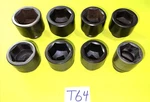 Wright & Snap-on Tools 8 Piece 3/4 Drive Sae. Short Impact Socket Set 6-point. Fixed Price $245.00.
