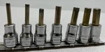 Snap-on 7 Pc. Metric 3/8" Dr. Hex Bit Socket Driver Set 4-10mm W/ Rail. Fixed Price $99.99.