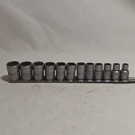 Mac Tools Spline Hex Metric 8mm-19mm 3/8" Dr Set Lot Socket Shallow Spherical. Fixed Price $159.99.