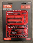Icon 52pc 1/4 In. Drive Compact Socket And Bit Set (rsxft-52). Fixed Price $70.00.