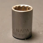 Napa New Britain 12mm Socket Made In Usa 12 Point 3/8 Drive Nb1212m. Fixed Price $3.99.