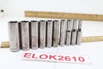 Craftsman G2 435 Series 9/16"-3/16" 1/4" Drive 6 Point 10 Piece Sockets Deep Usa. Fixed Price $35.99.
