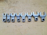 Bonney Crowfoot , 3/8" Drive ,7/16 ,1/2 ,9/16 ,5/8 ,11/16 ,3/4 ,13/16 ,7/8". Fixed Price $79.99.