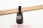 Snap-on Gf42 1/4" 3/8" Drive Black Chrome Slotted/flat Screwdriver Socket Usa. Fixed Price $17.99.