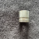 Snap On Fh281 7/8" 3/8" Drive 12 Point Shallow Chrome Socket Usa. Fixed Price $15.00.