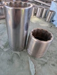 Vintage S-k 1-1/8" 1/2 Drive Sae 12pt Chrome Deep & Shallow Sockets 40826. Fixed Price $8.83.