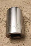 Craftsman Usa 11/16" Socket 12 Point 1/2" Drive -v-. Fixed Price $9.50.