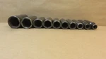 Snap On 6 Point Deep Sockets Usa 1/2" Drive 3/4" Long. Fixed Price $100.00.