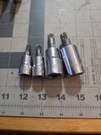 4 Matco Tools 12 Spline 3/8" & 1/2" Drive Triple Square Bit Socket 6,8,10 12mm. Fixed Price $35.83.
