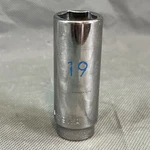 Matco Tools Bd19m6a 3/8" Drive Metric 19mm Deep 6 Point Chrome Socket Usa. Fixed Price $24.99.