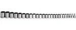 23pc 3/8 - 1-1/2", 1/2" Drive, 12 Point Shallow Socket Chrome Set Williams Usa. Fixed Price $240.42.